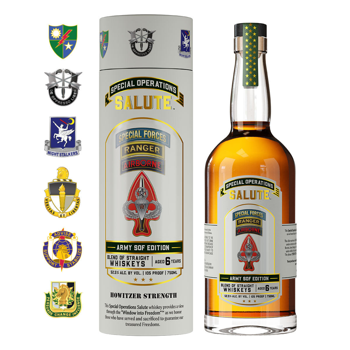Special Operations Salute™ Whiskey - Army SOF Edition